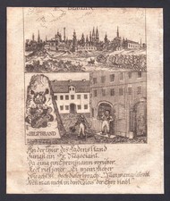 1780 Berlin Hiltbrand Kupferstich engraving Wappen