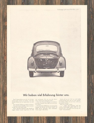 Volkswagen käfer reklame - vw,