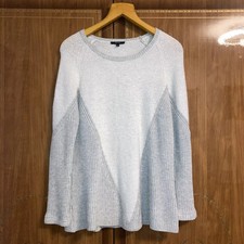 Opus Pullover Gr. 42, grau - weiß