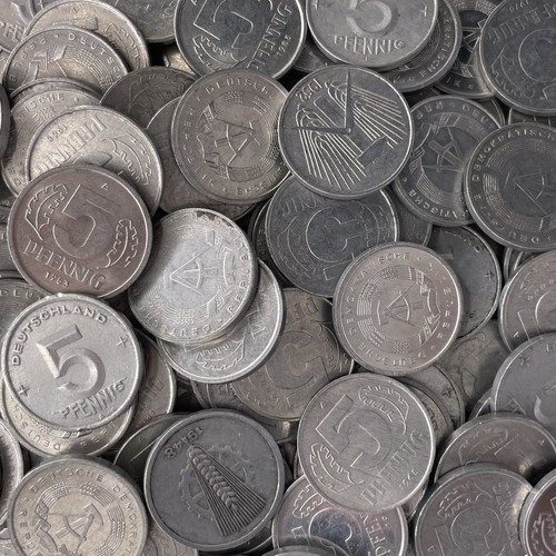 Ddr pfennig münzen sammlung - pfennig,