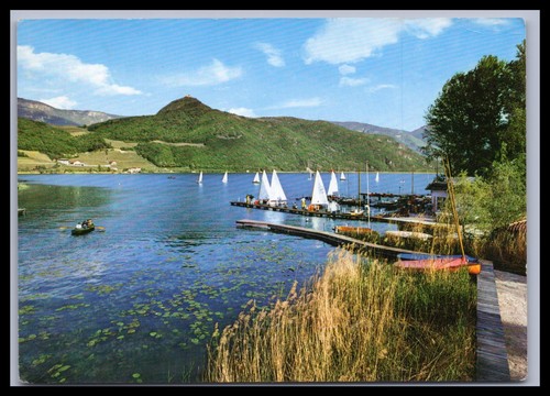 Ansichtskarte kalterer see - ansichtskarte,