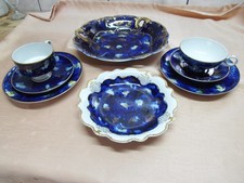 Sammeltassen Gedeck Kobaltblau