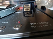 Thorens TD 105 MK II +Shure M75ED Type 2 - neuwertig mit Kopf und Spitze