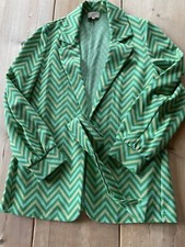 HERRLICHER BLAZER mit Gürtel, Farbe Fischgrat Grün