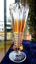 schwere Kristall Vase - ANNA