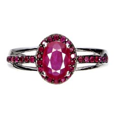 925 Sterlingsilber Ring Oval