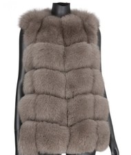 LUXUS Jacke Weste schwarz S 36