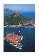 Le Dramont Ile d_Or Cote d'Azur vue aerienne