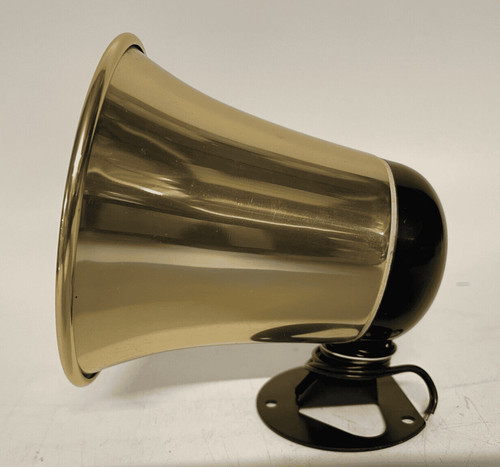 Goldfarbener hornlautsprecher - goldfarbener,