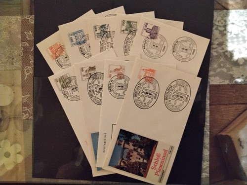 Berlin fdc burgen - berlin,,