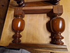 2 x Tischträger /4X Tischbeine  Ständer, Voll-Buche, Antik, gedrechselt gebr.