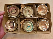 Karton uralter Christbaumschmuck Baumschmuck Weihnachten Weihnachtsbaum Lauscha.