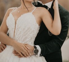 Brautkleid mit Corsage, Gr