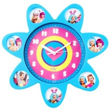 Foto Wanduhr Friends Time Blau Bilderrahmen Fotorahmen Uhr Bilderuhr Fotouhr