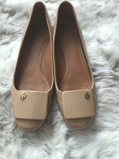 Tory Burch Pumps Leder Beige