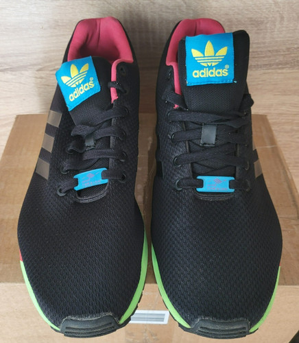 Adidas flux black - zx, black/green