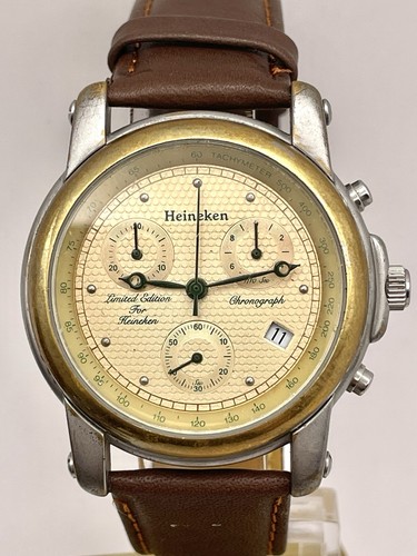 Heineken chronograph uhr - heineken,