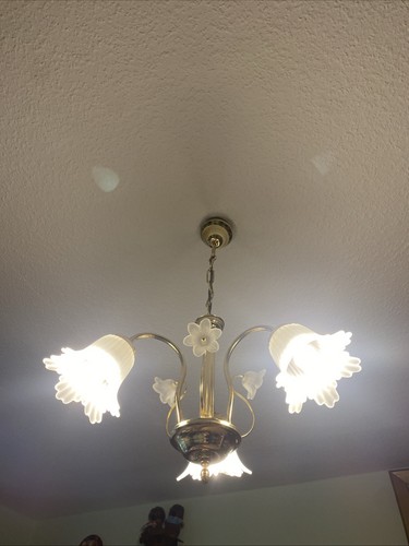 Vintage decken lampe flammig - vintage, 3-flammig