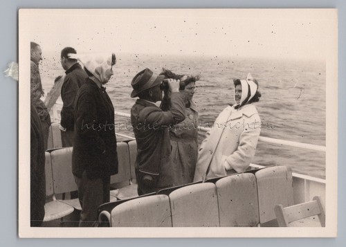 Helgoland 1964 dampfer deck - -,