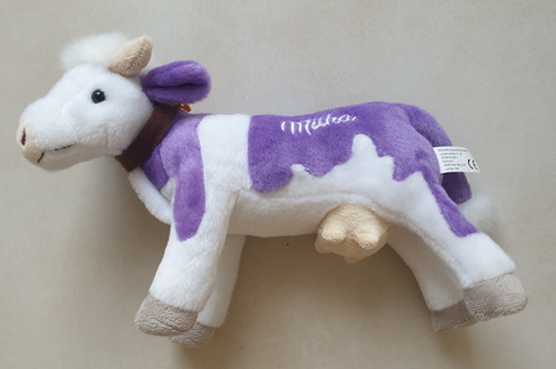 Milka kuh stofftier lila - kuh, ca