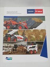 DOOSAN BOBCAT Agrarwirtschaft Radlader, Teleskoplader Prospekt ( 9820 )