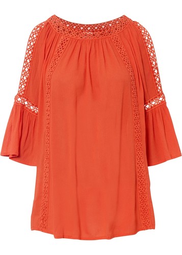 Tunika mit cut outs - tunika, 40