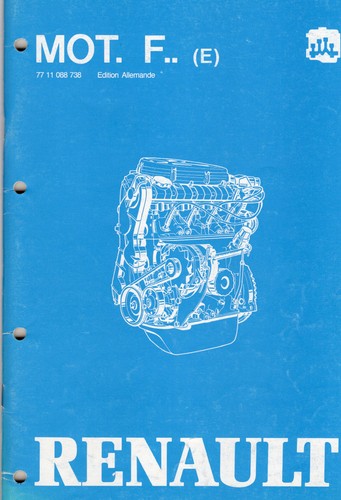 Renault benzinmotor zilnder - 4,