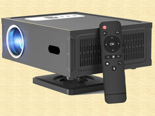 Smart Beamer Full HD 1080P – Unterstützt 4K, WiFi 6 & BT 5.0, in OVP, wie neu