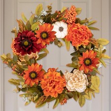 Benjia 45cm Herbst-Kranz mit