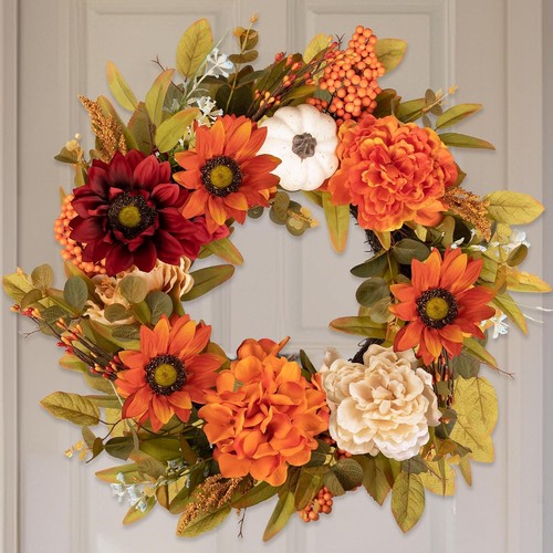 Benjia 45cm herbst - herbst-kranz, mit