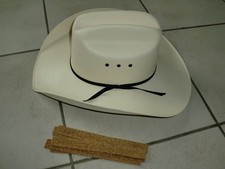 WESTERN HUT ♥ LONE STAR HATS ♥ CANVAS mit schwarzem HUTBAND ♥ Gr. 56 / 7 ♥
