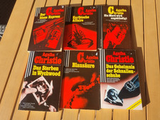 Sammlung seltener Agatha Christie Krimis Scherz Krimi-Klassiker, gut erhalten