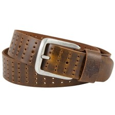 Billy the Kid Voll Leder Gürtel Belt mit Dornschließe Vintage Style Jeansgürtel