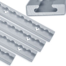 Airlineschiene Zurrschiene 4 x 2 m 2 Meter eckig m. Bohrung Alu B-Ware!