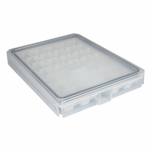 Eiswürfelschale mit deckel - eiswürfelschale,