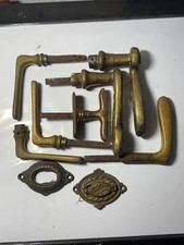 Konvolut alter Messing Klinken