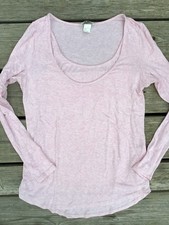 H&M Langarm Stillshirt Gr. S, rosa