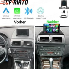 Für BMW X3 E83 2004-2012 Autoradio 9" Android 15 GPS NAVI WIFI BT Carplay Kamera