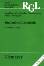 Studienbuch Linguistik. Ergänzt um ein Kapitel »Phonetik/Phonologie« von Urs Wil