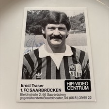 ★Ernst Traser 1.FC Saarbrücken Autogrammkarte Original Signiert★