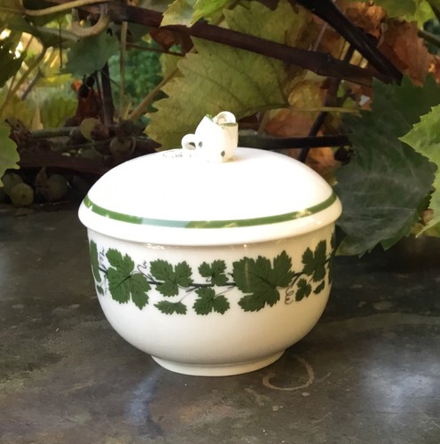 Meissen zuckerdose rund - meissen,
