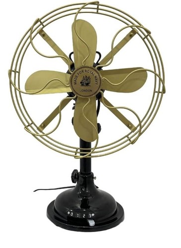 Vintage schreibtischventilator - vintage,