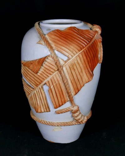 Grosse ton vase mit - ton,