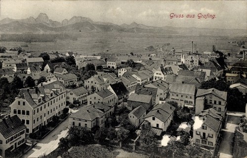 Grafing bei münchen - ak,