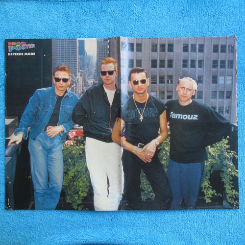Depeche mode poster bravo - depeche,