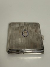 Silbernes Zigarettenetui. 800 Silber Von 1926