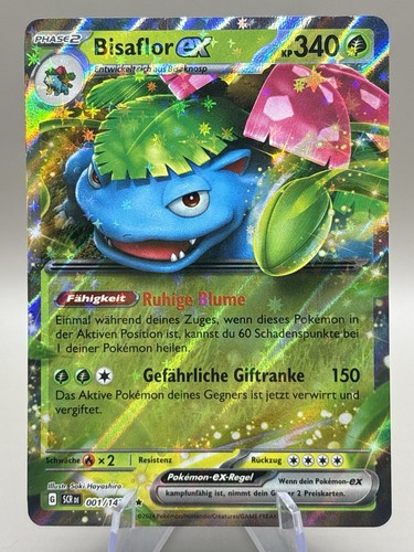 Pokemon karte bisaflor scr - pokemon, ex
