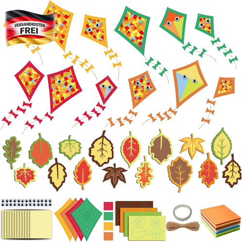 Herbst bastelset kinder - bastelset,