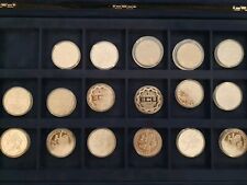 17 x Niederlande 2 1/2 Ecu  Münze 1991 - 1998