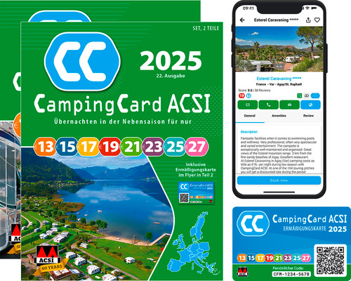 Acsi campingführer 2025 mit - 2025,